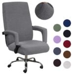 Waterproof Office Chair Cover with Arm Covers