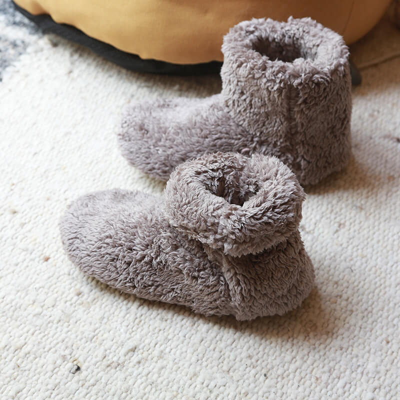Fluffy Home Bootie Slippers
