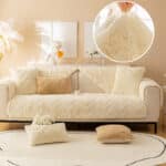 Faux Fur Sectional Couch Covers