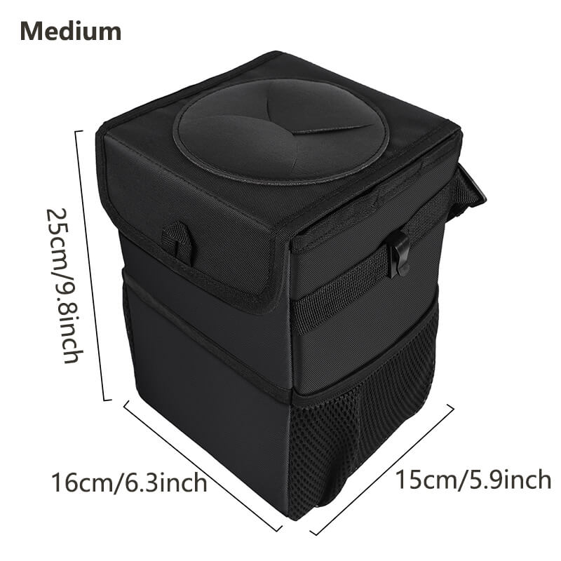 Waterproof Car Trash Can with Lid