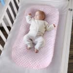 Minky Fabric Baby Lounger for Baby 0-16 Months