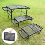 Portable Outdoor Camping Folding Table Height Adjustable