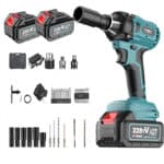 Cordless Electric Impact Wrench Set 1/2 inch